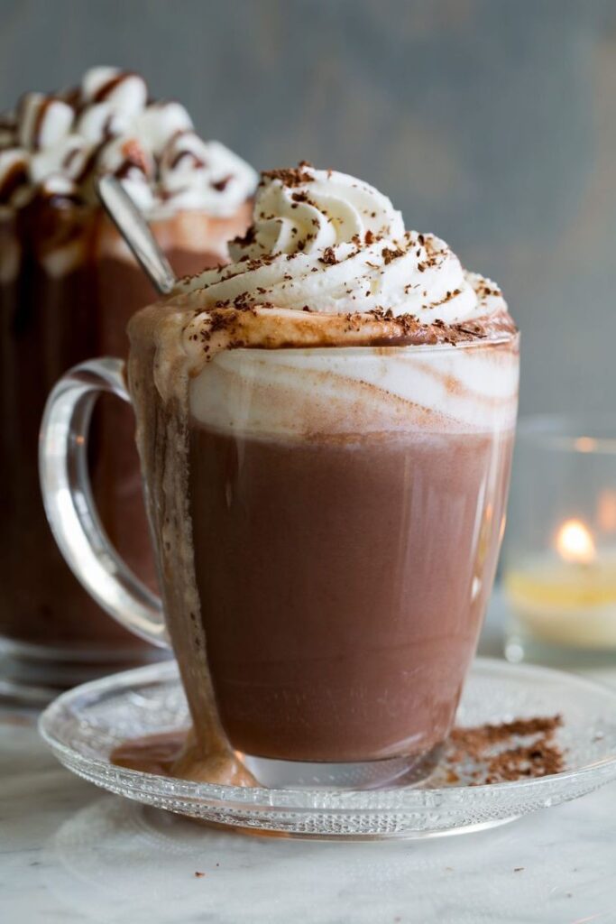 Hot chocolate drinks