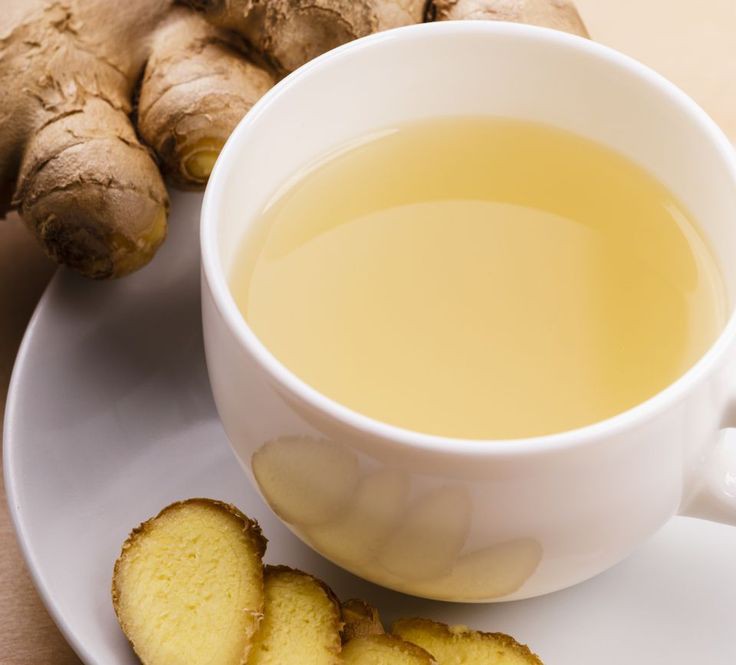 Healthy ginger tea drinks